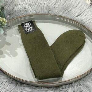 EHW‎ Military Issued Deep Green Thick Socks One Size